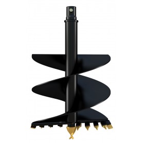 750mm Digga A4 Tungsten Tipped Auger - 65mm Round Drive 